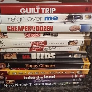 Set Of 12 DVD Movies